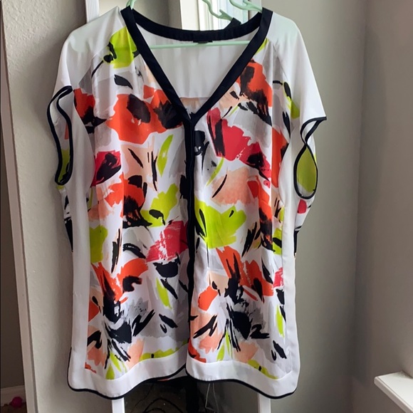 Worthington Tops - Multi Colored Blouse
